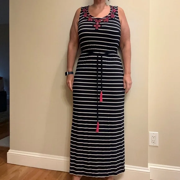 london times maxi dress Tay in Linear Floral Maxi Flutter Sleeve Dress